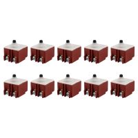 10X Angle Grinder AC 250V 6A 125V/12A DPST Pushbutton Switch for Bosch 6-100