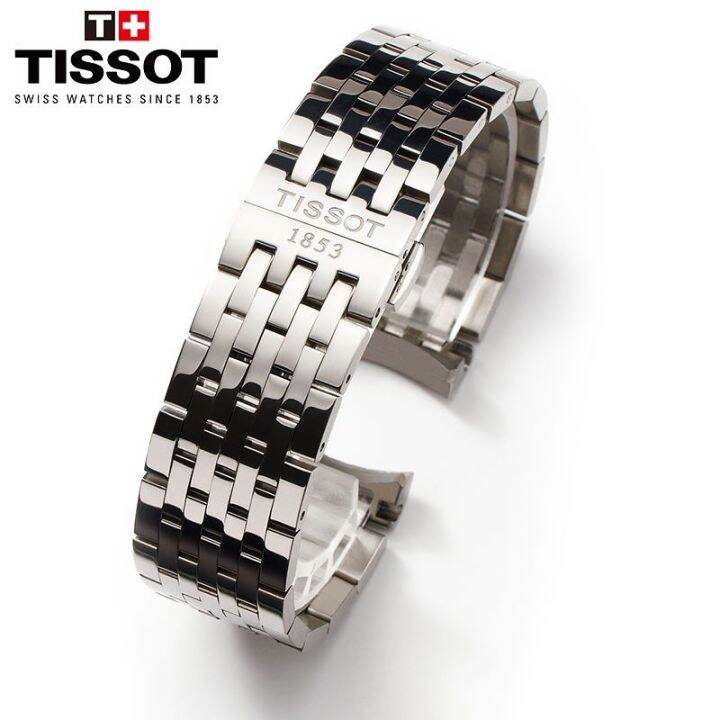 tissot-junya-สายนาฬิกาเดิม-1853-t063-เข็มขัดเหล็กเดิม-t063610-t063617-t063639a-สายนาฬิกา