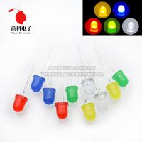 10pcs 8mm LED Diode F8 Assorted Kit White Red Green Blue Yellow DIY Light Emitting DiodeElectrical Circuitry Parts