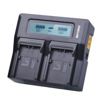 ที่ชาร์จแบตเตอรี่กล้อง LCD DIGITAL DUAL BATTERY CHARGER รุ่น EN-EL14 For NIkon