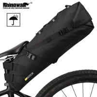 【YF】 Saddle Bag MTB Road Bicycle Large Capacity Cycling Folding Tail Traseiro Acessórios Tronco 13L