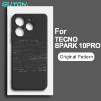 Guyon เคสนิ่มสำหรับ เสค Infinix Tecno Spark 10 Pro 8 Pro 7 Pro ดีไซน์ใหม่รูปแบบดั้งเดิมซิลิโคนเหลวกันกระแทก