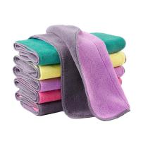Double Side Hand Towel Hanging Kitchen Bathroom Dish Cleaning Drying Washcloth Absorbent Easy Clean Hanging Towel Dish Cloth  Towels