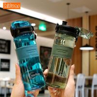 Sports Water Bottle Kettle Outdoor Portable Kettle Bounce Water Cup with Handle Plastic Cup Fitness Drinking Tool Dropshipping