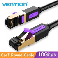 [HOT HAIXWLXKWW 589] Vention Ethernet Cable Cat7 RJ45 Lan Cable SSTP Network Internet 5M 10M 20M Patch Cord Cable สำหรับ PC Router สายแล็ปท็อป Ethernet