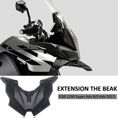 Matte Black NEW Motorcycle Extension The Beak FOR 1290 Super Adventure RS 2017- Front Wheel Extender Cover