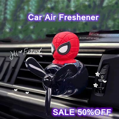 Car Air Freshener Animation Fragrance Outlet Diffuser Magnetic Design Cartoon Aromatherapy