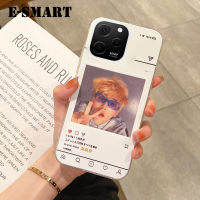 สำหรับหัวเว่ย Huawei Nova Y61กรณีกรอบรูปใส TPU ซิลิโคนอ่อนนุ่มปลอกหัวเว่ย Huawei Nova Y61 Ins แบบกันกระแทกปกหลัง