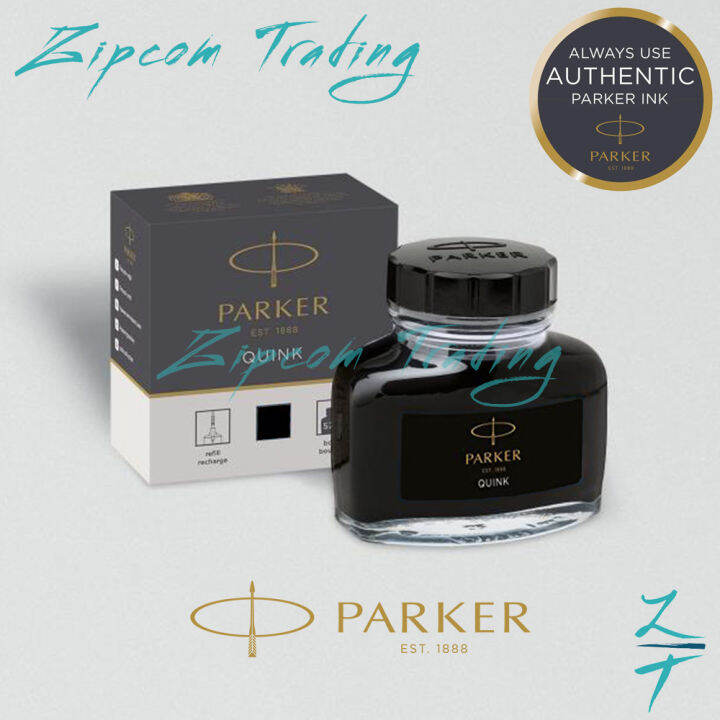 PARKER Quink Ink Bottle Fountain Ink (57 ml) Lazada