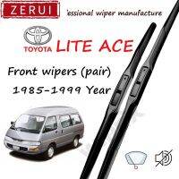 ZR สำหรับใบปัดน้ำฝนไลท์เอซโตโยต้าไฮบริด14 + 22ชุด/คู่หน้าคุณภาพญี่ปุ่นสำหรับ1985ถึง1999ปีปัดน้ำฝนรถไลท์เอซจาก Wipex