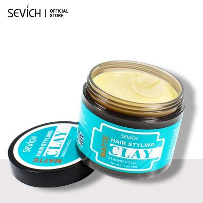 SEVICH Matte Hair Clay Lasting Wax 80g