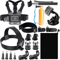 Gopro Accessories kit 19 in 1 ชุดอุปกรณ์เสริมกล้องแอคชั่น GoPro/SJCAM (K41)