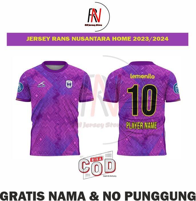 Jersey RANS Home 2023/2024 Lazada Indonesia