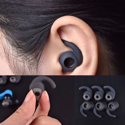 3 Pairs Silicone Earbuds Cover Soft Ear Hook For JBL Sports Bluetooth Headset S M L Universal Headphone Earpads Wireless Earbuds Accessories
