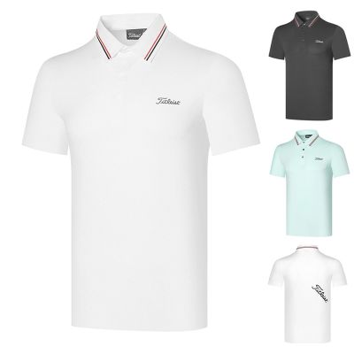 UTAA Amazingcre Callaway1 W.ANGLE Malbon Scotty Cameron1 PEARLY GATES ▫☢☋  New golf T-shirt clothing mens outdoor sports trend Korean casual top fashion sports POLO shirt