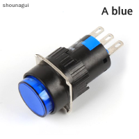 shounagui สวิทช์ปุ่มกด Momentary 16mm Momentary round SWITCH LA16Y-11