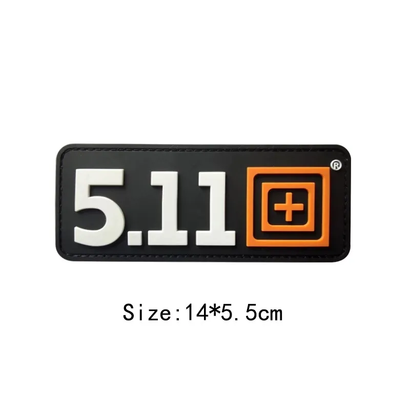 3D Tactical Embroidery Patches 511 Army Hook Badge Military Armband  Backpack Sticker Clothing Bag Applique