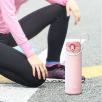 [Fast delivery] Anti-scalding luxury portable latest style thermos cup holder portable water cup holder