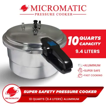 Shop Micromatic Pressure Cooker 8 Liters online Lazada .ph