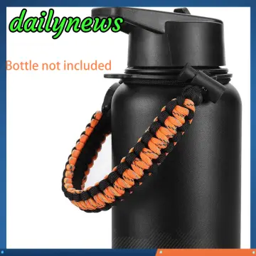 Sports Water Bottle Paracord Braided Rope For Wide Mouth Bottles,  Insulation Cup Handle, Space Cup Holder Protector For Outdoor Camping  Hiking,Durable Braided Paracord Bottle Handle for Wide Mouth Water Bottles  - Perfect