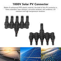 ตัวเชื่อมต่อ Solar PV 2 ชุดตัวเชื่อมต่อไฟฟ้าโซลาร์เซลล์ PPO ทนความร้อนสำหรับบ้าน