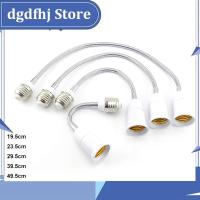 Dgdfhj Shop 6 size Flexible LED Light Bulb Base E27 to E27 extension extender adapter AC power Socket Screw Holder Converters Lamp Adapter