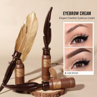 Feather Dye Eyebrow Cream Eyebrow Pencil Lasting Waterproof Light Brown Lashes Eyebrow Tattoo With Eyebrow Tinting Eyebrow Brush