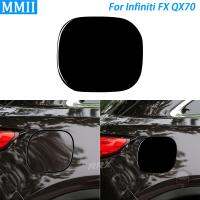 สำหรับ Infiniti FX 2009-13 QX70 14เปียโนสีดำการใช้ถังตกแต่งรถตกแต่งจัดแต่งทรงผมติดตั้งอุปกรณ์เสริมสติกเกอร์