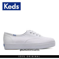 Keds ใหม่!!! รองเท้าผ้าใบแพลตฟอร์ม แบบดั้งเดิม สําหรับผู้หญิง