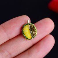 Creative Durian Collar Pins เข็มกลัดสำหรับผู้หญิง Enamel Fruits Party Office เข็มกลัด Pins Gifts