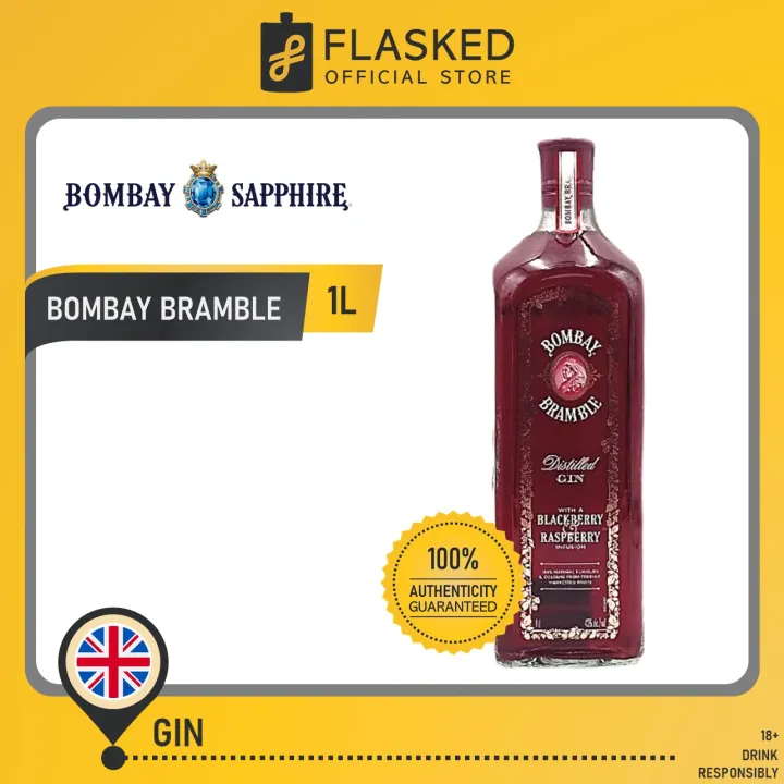 Bombay Bramble London Dry Gin 1L Sapphire Lazada PH