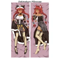 Dakimakura Albedo Overlord Body Pillow Case Hug Anime 150 x 50 NEW WAIFU