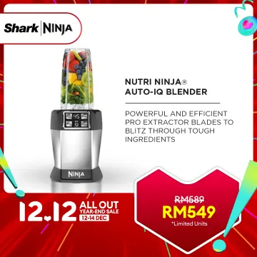 Ninja TWISTi, High Speed 34 oz. Blender Duo 3 Preset Auto-iQ Programs Ss150