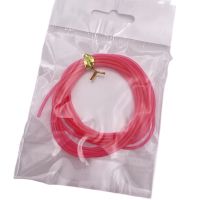 2m Fishing Luminous Tube Light Line Glow Anti Rig Tube Tubing Fishing Wire Fishing Balance Hook Anti-winding Silicone Tube