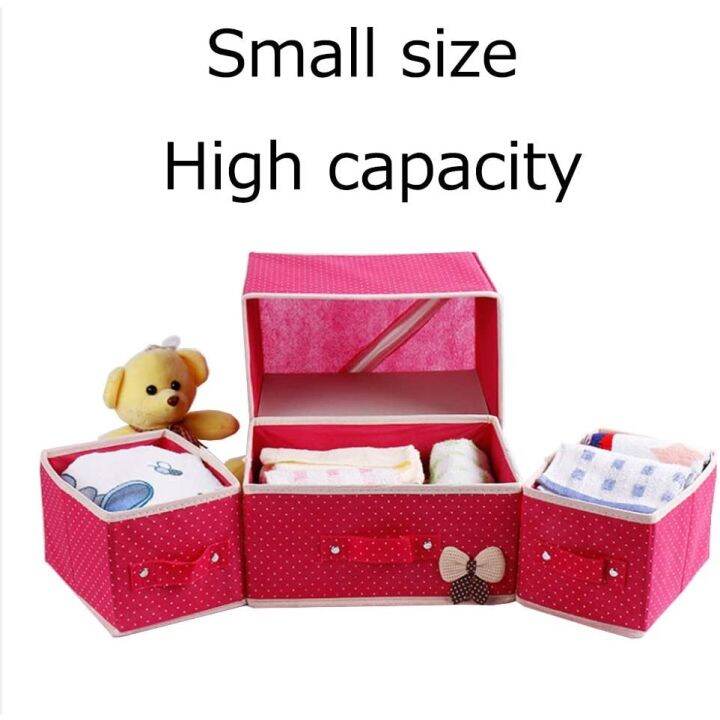 Foldable Storage box Mini Drawer Organizer Durabox Clothes Storage ...