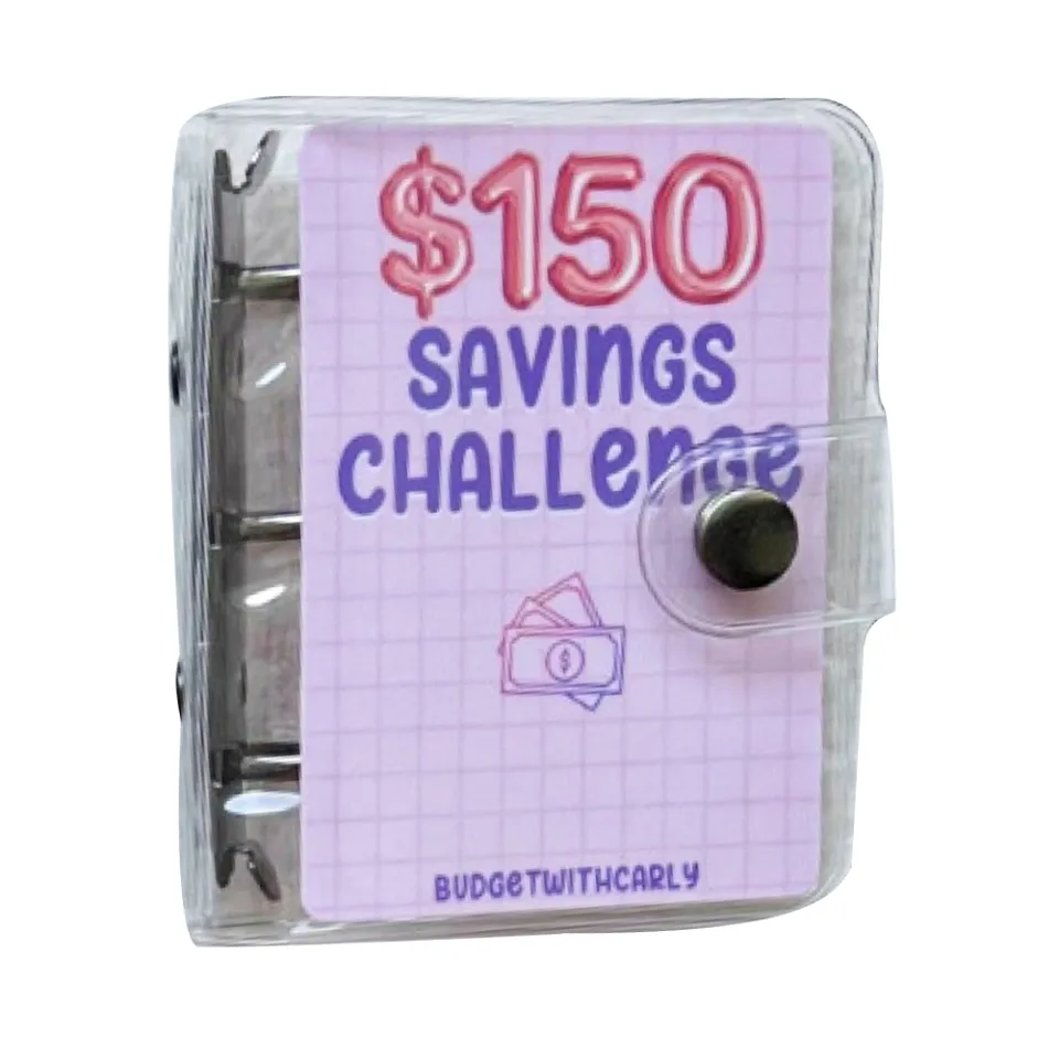 ZNBY】Money Budget Binder Cash Binder Money Binder Organizer