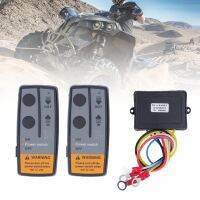 6 Pcs Universal Wireless Winch รีโมทคอนโทรลพร้อมตัวรับสัญญาณ 3 434MHZ สำหรับรถบรรทุก ATV