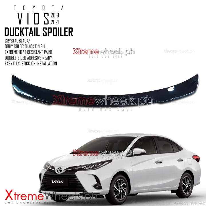 Toyota Vios All Variant 20192023 Glossy Black Casa Quality Paint Duct