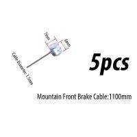5ชิ้นจักรยานเสือภูเขาถนนภูเขาสแตนเลสจักรยานจักรยาน Derailleur กะเบรกมอเตอร์ไซค์เส้นลวด2100Mm 1550Mm 1700Mm