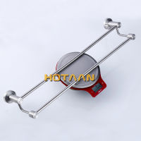 Wall mounted 60cm Double Towel BarTowel Holder, 304# Stainless Steel Made,Chrome Finish, Bathroom hardware,Bathroom accessories