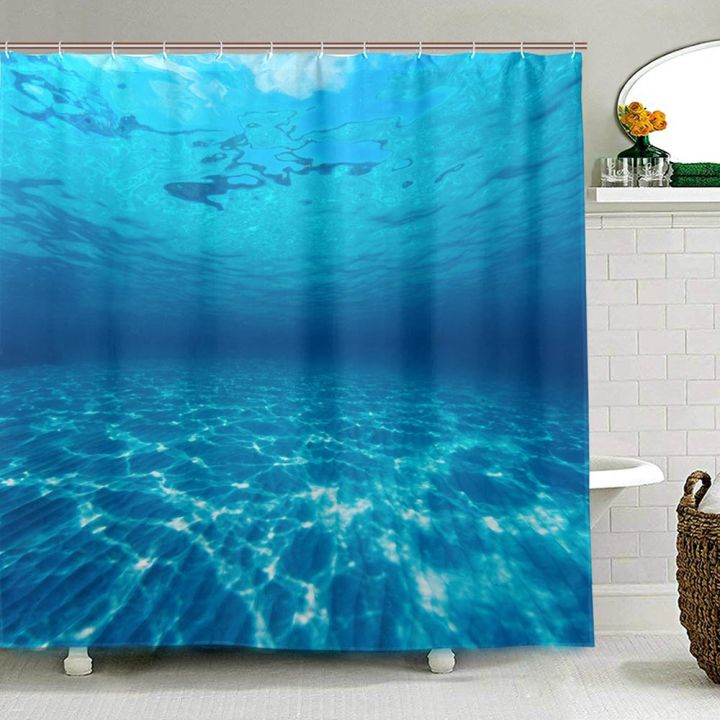 ocean-decor-shower-curtain-seascape-bright-sunshine-through-deep-blue-sea-view-waterproof-polyester-bath-curtain-for-bathroom