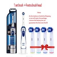 Genuine Oral B Sonic Electric Toothbrush DB4010 Remove Battery Rotating Tooth Brush Precision Clean Braun Teeth Brush Head Adult