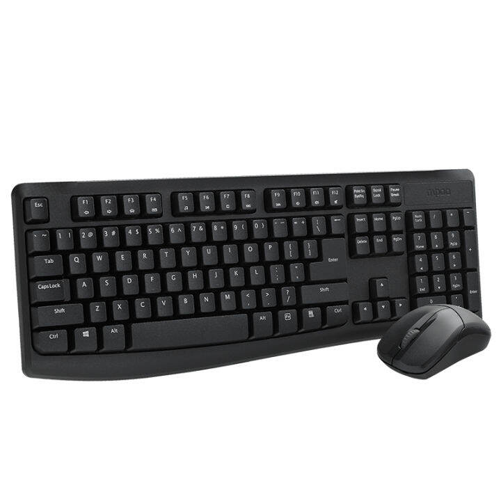 Rapoo X1800PRO Wireless Keyboard and Mouse Combo, Big Enter Key Full