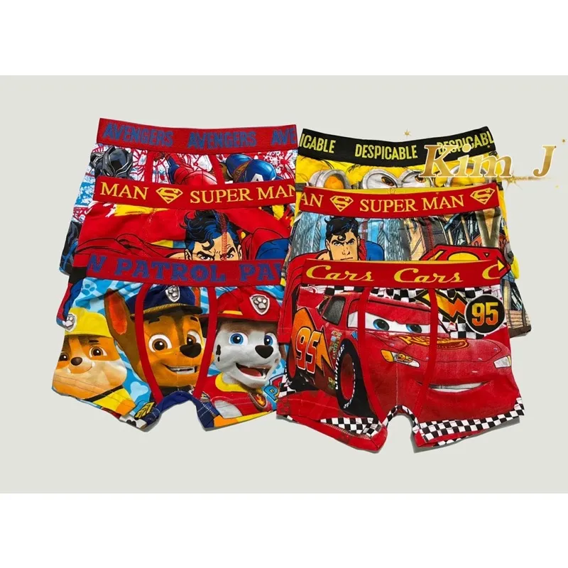 ✹Cartoon Character Boxer Short Kids Briefs Boys Underwear 1-10yrs☂ | Lazada  PH
