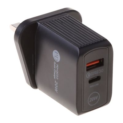 Quick Charge 3.0 PD USB Charger 20W USB Type C Fast Charger สำหรับการชาร์จโทรศัพท์มือถือ 12 11 8 Plus