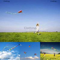 Clothing mother and baby Delta Kites TAILS with Handle ของเล่นกลางแจ้งสำหรับเด็ก Kites NYLON ripstop albatros