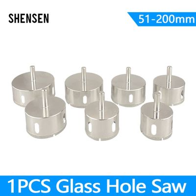 1 Pcs 51-200mm Glass Hole Saw Diamond Coated Drill Bits Drilling Crown for Tile Marble Ceramic Power Tools