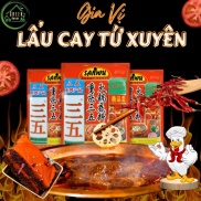 Gói lẩu cay tứ xuyên SANWU gia vị lẩu hoàn chỉnh chuẩn tàu