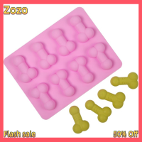 Zozo ✨Ready Stock✨ กระเจี๊ยวถาดน้ำแข็งเซ็กซี่อวัยวะเพศชาย Cube เค้กแม่พิมพ์ซิลิโคนแม่พิมพ์น้ำแข็งเครื่องมือหัตถกรรม