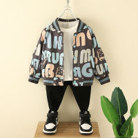 Boys Jacket Spring 2023 New Baby Cool Handsome Fried Street Spring And Autumn Top Childrens Fashionable Stylish Baseball Uniform Fashion